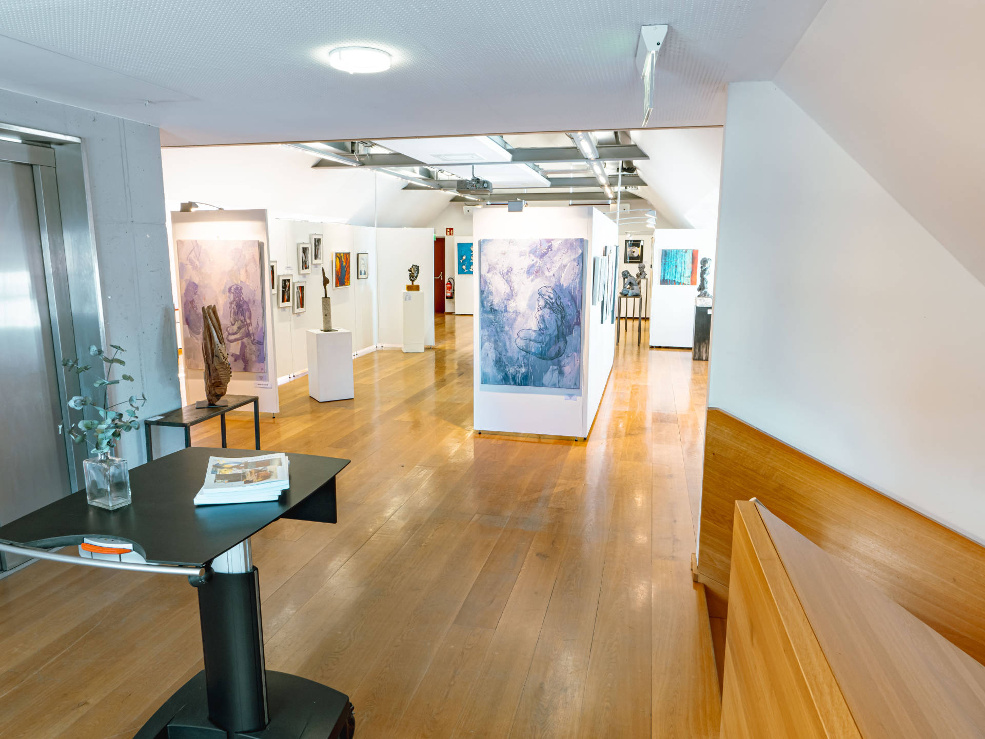 Bruckstadel // Veranstaltungsraum Ausstellung mit Bildern